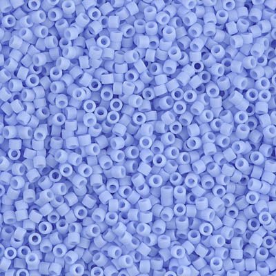 Delica 11/0 - DB1587 - Opaque Agate Blue - PerlineBeads