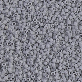 Delica 11/0 - DB1589 - Opaque Ghost Grey - PerlineBeads
