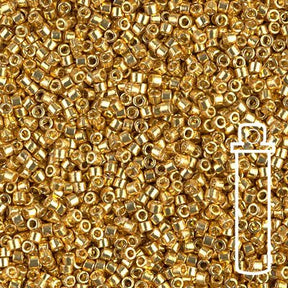 Delica 11/0 - DB1832 - Duracoat Galvanized Gold - PerlineBeads