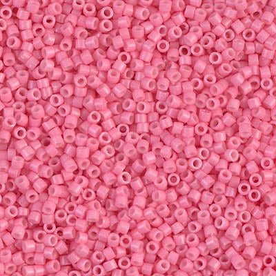 Delica 11/0 - DB2117 - Duracoat Opaque Carnation - PerlineBeads