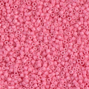 Delica 11/0 - DB2117 - Duracoat Opaque Carnation - PerlineBeads