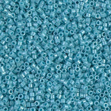 Delica 11/0 - DB217 - Opaque Light Aqua Luster - PerlineBeads