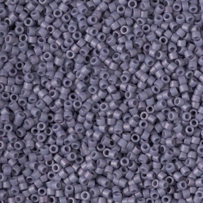 Delica 11/0 - DB2292 - Frost Opaque Glaze Grape - PerlineBeads