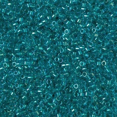 Delica 11/0 – DB2380 – Fancy Lined Teal Green - PerlineBeads