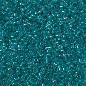 Delica 11/0 – DB2380 – Fancy Lined Teal Green - PerlineBeads