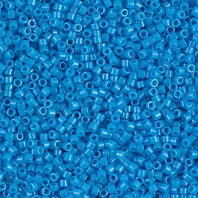 Delica 11/0 - DB659 - Dyed Opaque Capri Blue - PerlineBeads