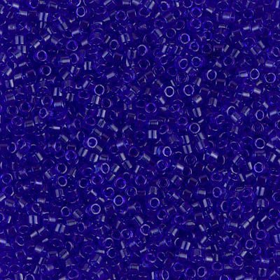 Delica 11/0 - DB707 - Transparent Cobalt - PerlineBeads