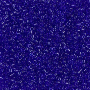 Delica 11/0 - DB707 - Transparent Cobalt - PerlineBeads