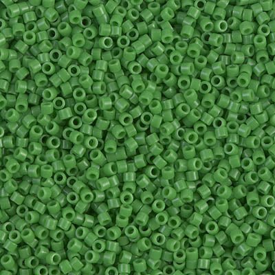 Delica 11/0 - DB724 - Opaque Pea Green - PerlineBeads