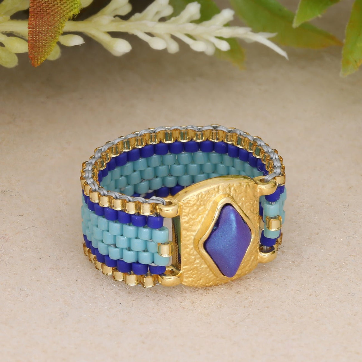 Delica 11/0 - DB756 - Matte Opaque Royal Blue - PerlineBeads