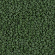 Delica 11/0 - DB797 - Dyed Matte Opaque Olive - PerlineBeads