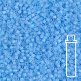 Delica 11/0 - DB861 - Matte Sky Blue AB - PerlineBeads