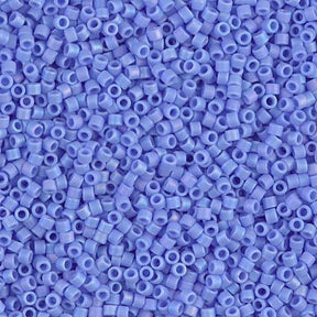 Delica 11/0 - DB881 - Matte Opaque Light Blue AB - PerlineBeads