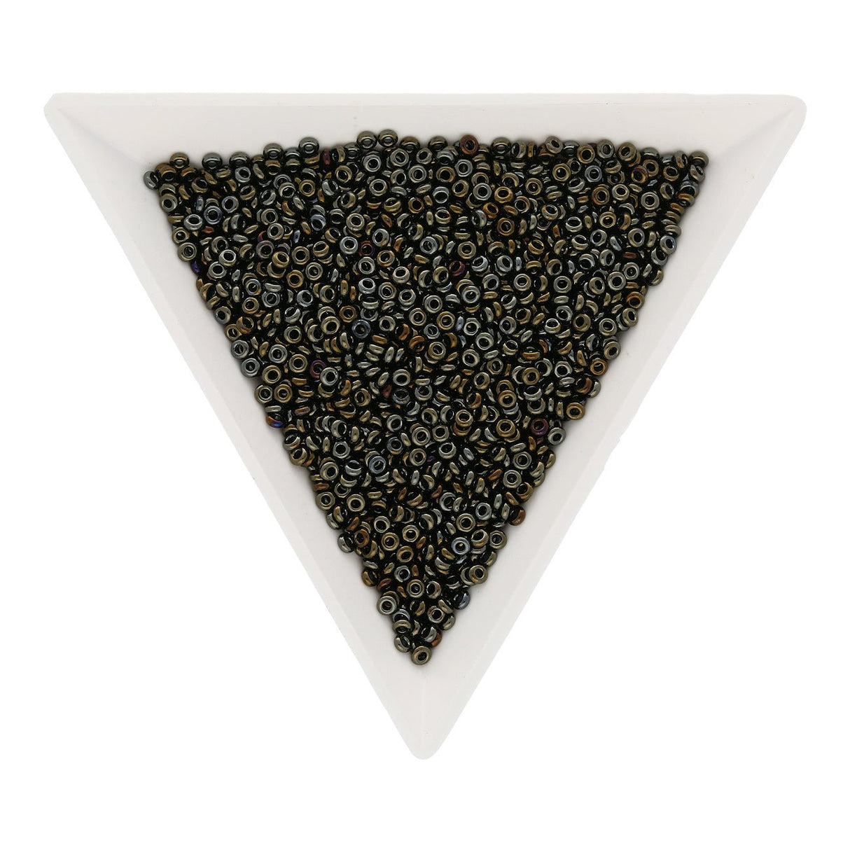 Demi-Round 11/0 – Metallic Iris - Brown - PerlineBeads