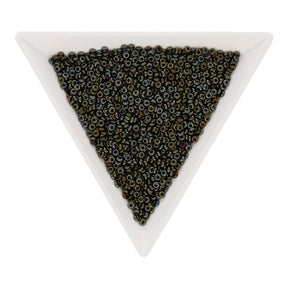 Demi-Round 11/0 – Metallic Iris - Brown - PerlineBeads