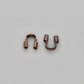 Drahtschutz (Wire guardian) aus Messing – Farbe Kupfer - PerlineBeads