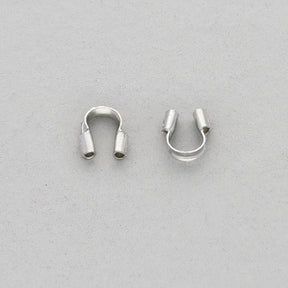 Drahtschutz (Wire guardian) aus Messing – Farbe Platin - PerlineBeads