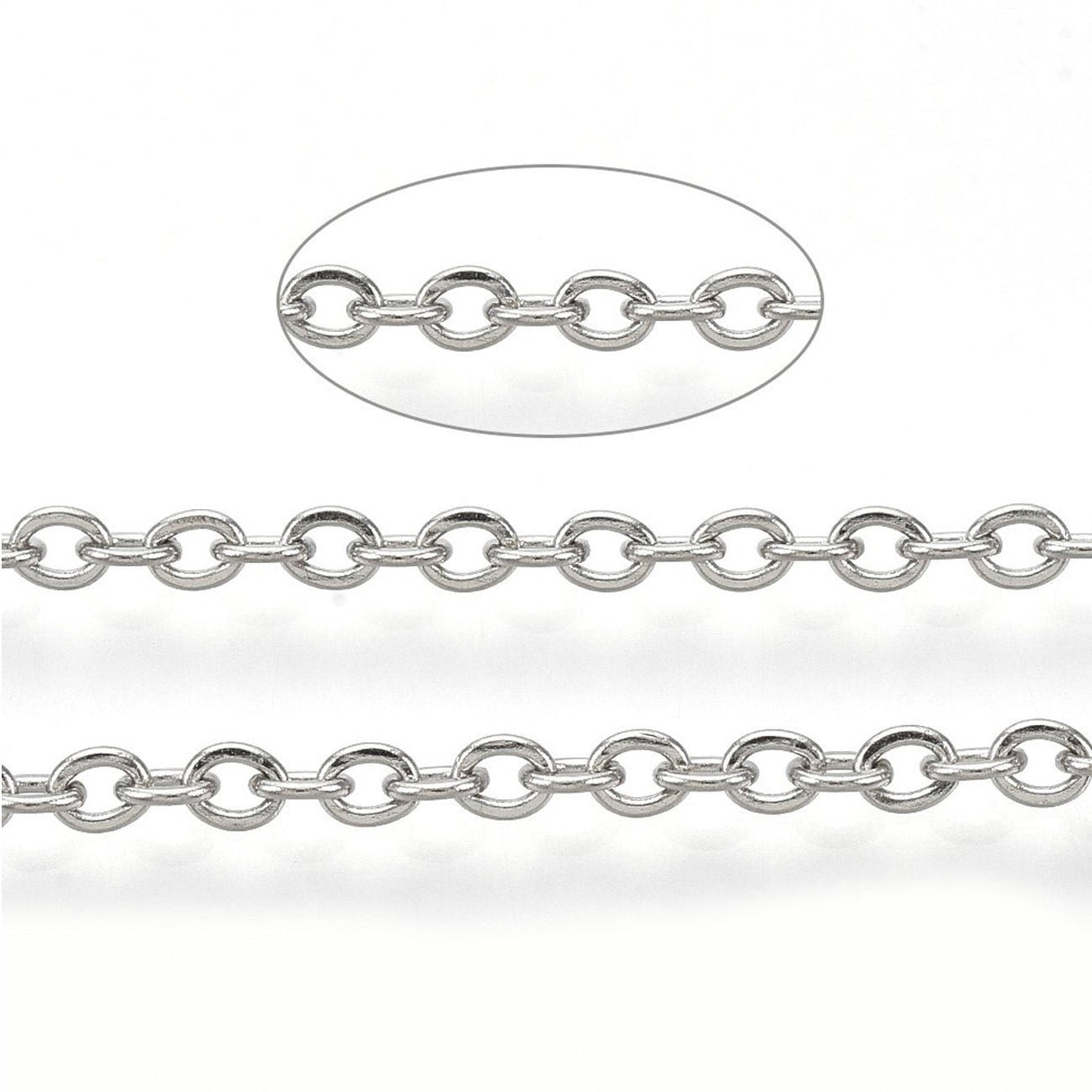 Edelstahl Panzerkette - PerlineBeads