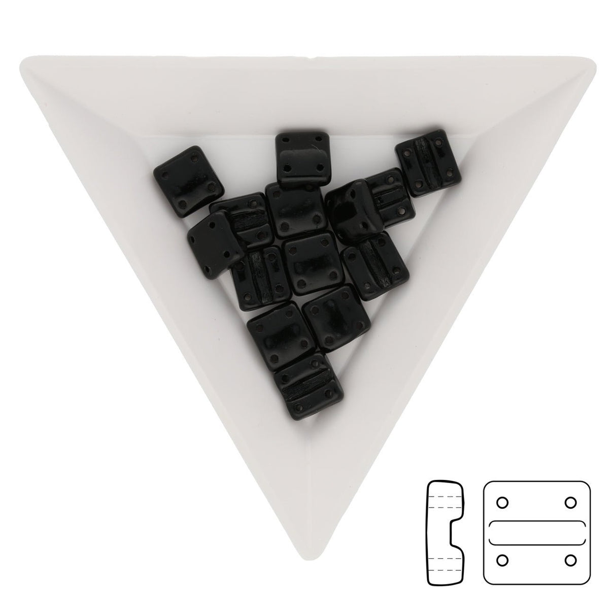 Fixer Beads vertikale Ausführung - Jet - PerlineBeads