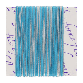 Florence Schmuckgarn - Türkis / Silber (UN005/A) - PerlineBeads