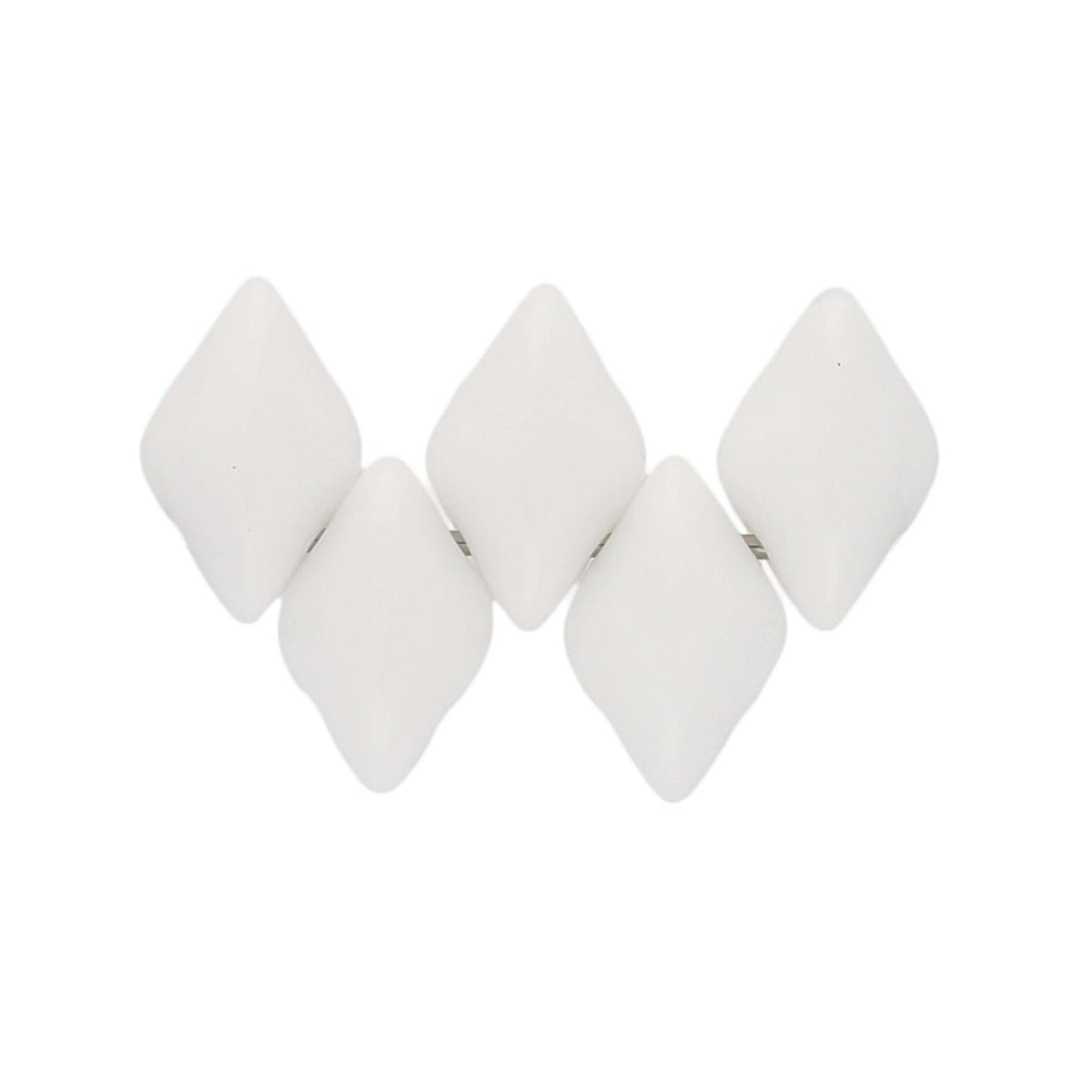 GemDuo - Chalk - PerlineBeads