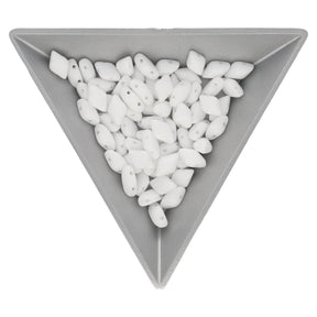 GemDuo - Chalk - PerlineBeads