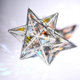 Glas-Skulptur Scorpius mit zweifarbigem klarem Glas - PerlineBeads