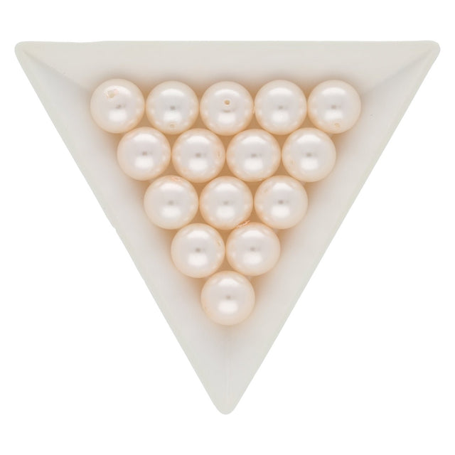 Glasperle rund - 10 mm - Light Pink - PerlineBeads