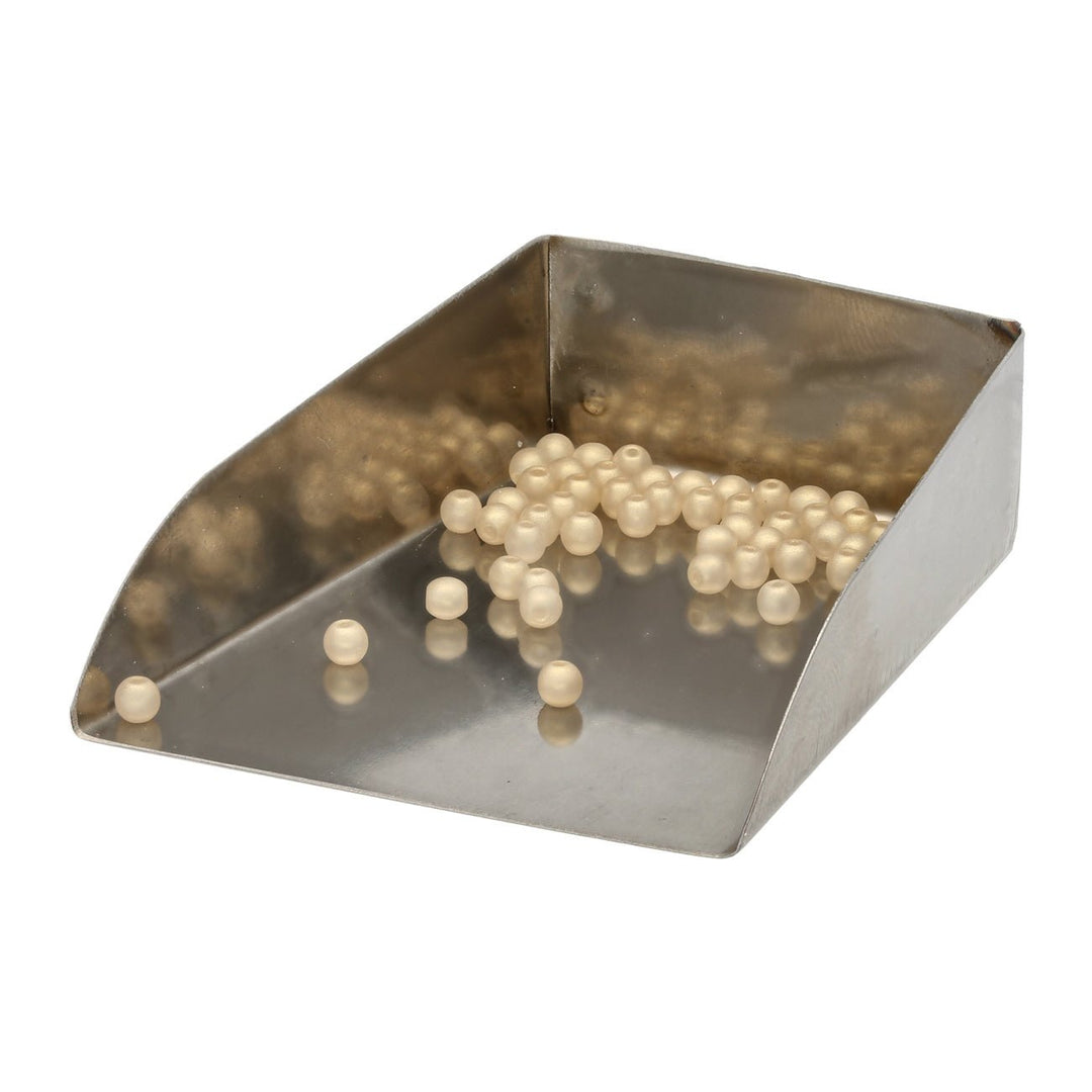 Glasperlen rund - 3 mm - Powdery Light Gold - PerlineBeads