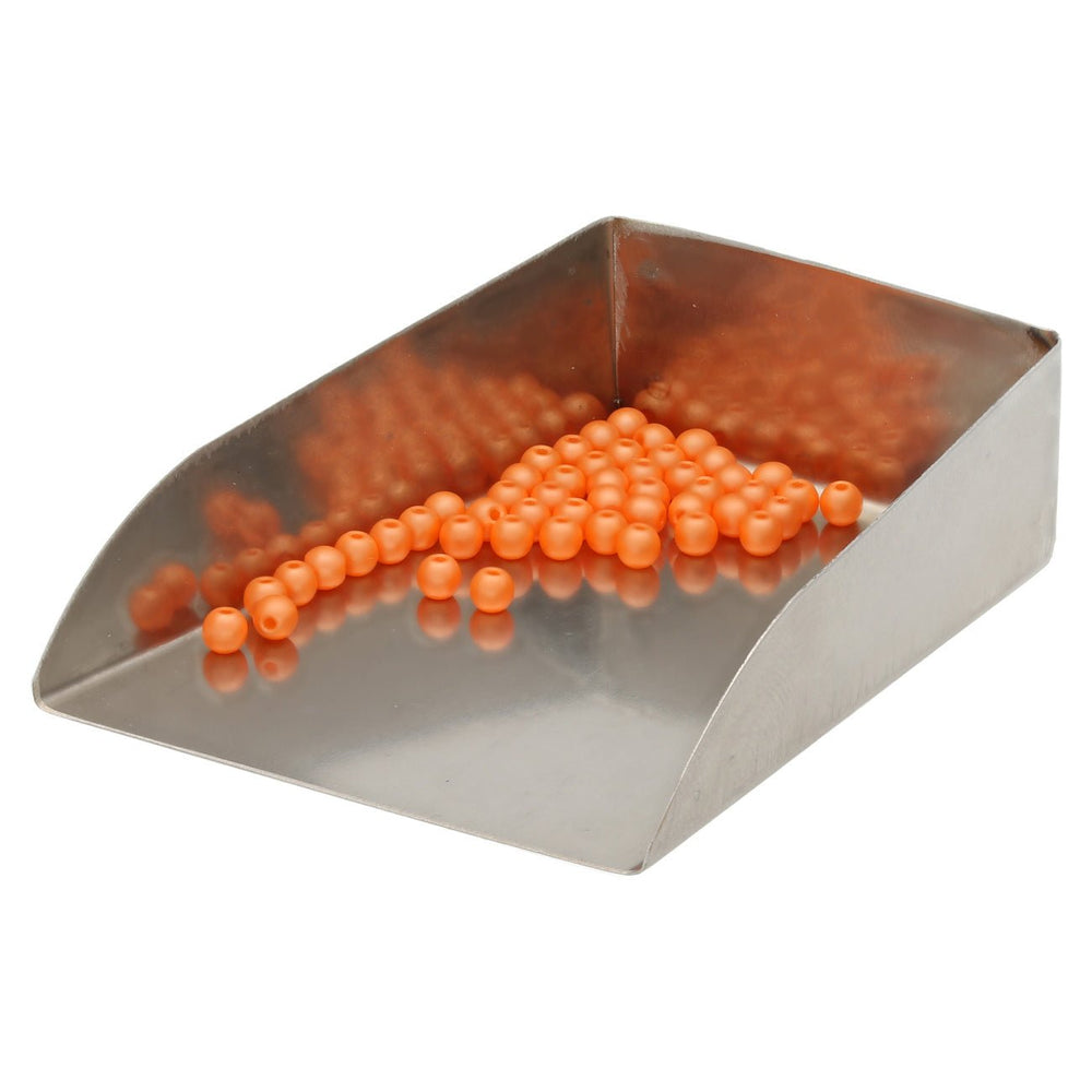 Glasperlen rund - 3 mm - Powdery Orange - PerlineBeads