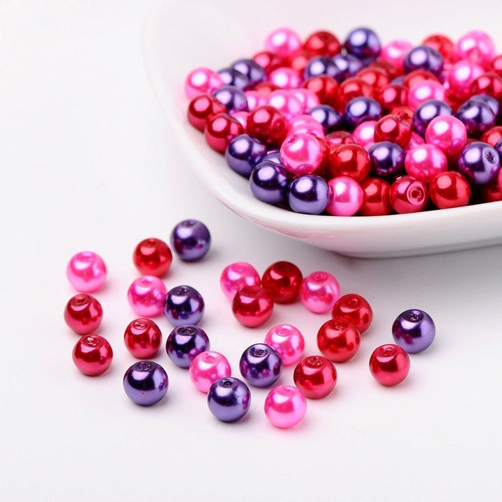 Glasperlen rund - 6 mm - Valentine’s Mix - PerlineBeads
