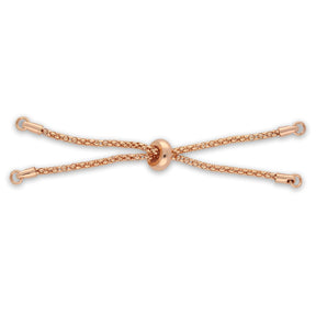 Halbfertiges Kettenarmband - rotgold - PerlineBeads