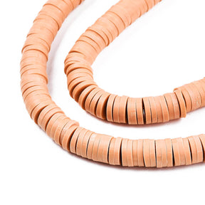 Heishi-Perlen aus Polymerpaste 6 mm – Peru - PerlineBeads