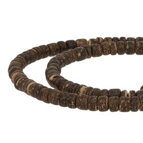 Holzperlen aus Kokosnussholz - 5 mm - PerlineBeads