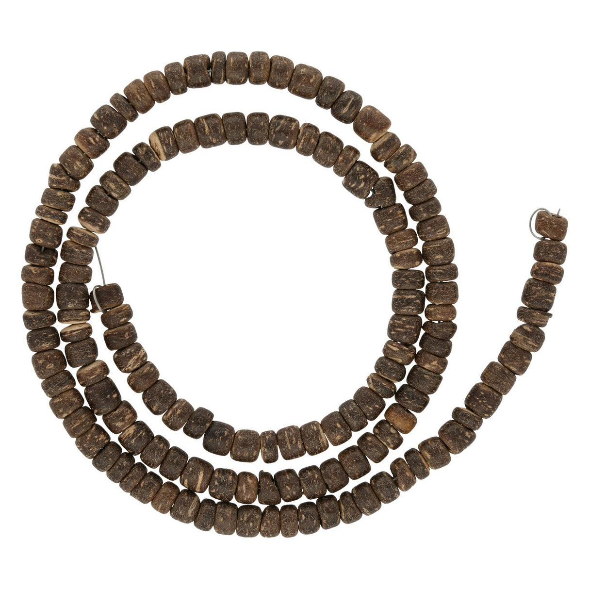 Holzperlen aus Kokosnussholz - 5 mm - PerlineBeads