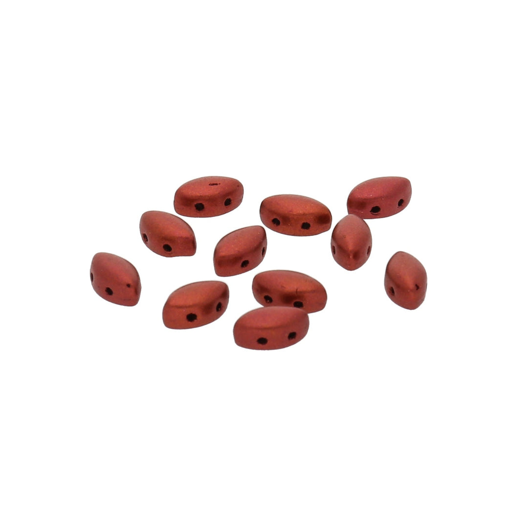 IrisDuo® 7x4 mm - Copper - PerlineBeads