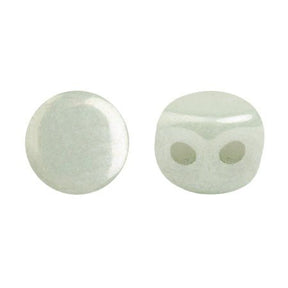Kalos® par Puca® – Opaque Light Green Ceramic Look - PerlineBeads