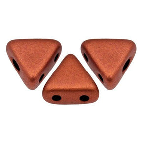 Khéops® par Puca® - Bronze Red Mat - PerlineBeads