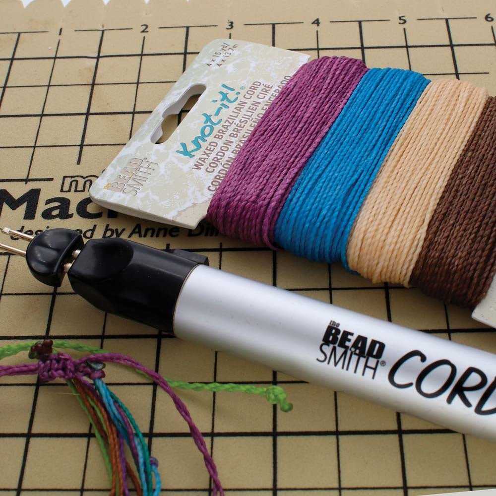 Knot-it! Gewachste brasilianische Kordel - Adventures Calling - PerlineBeads