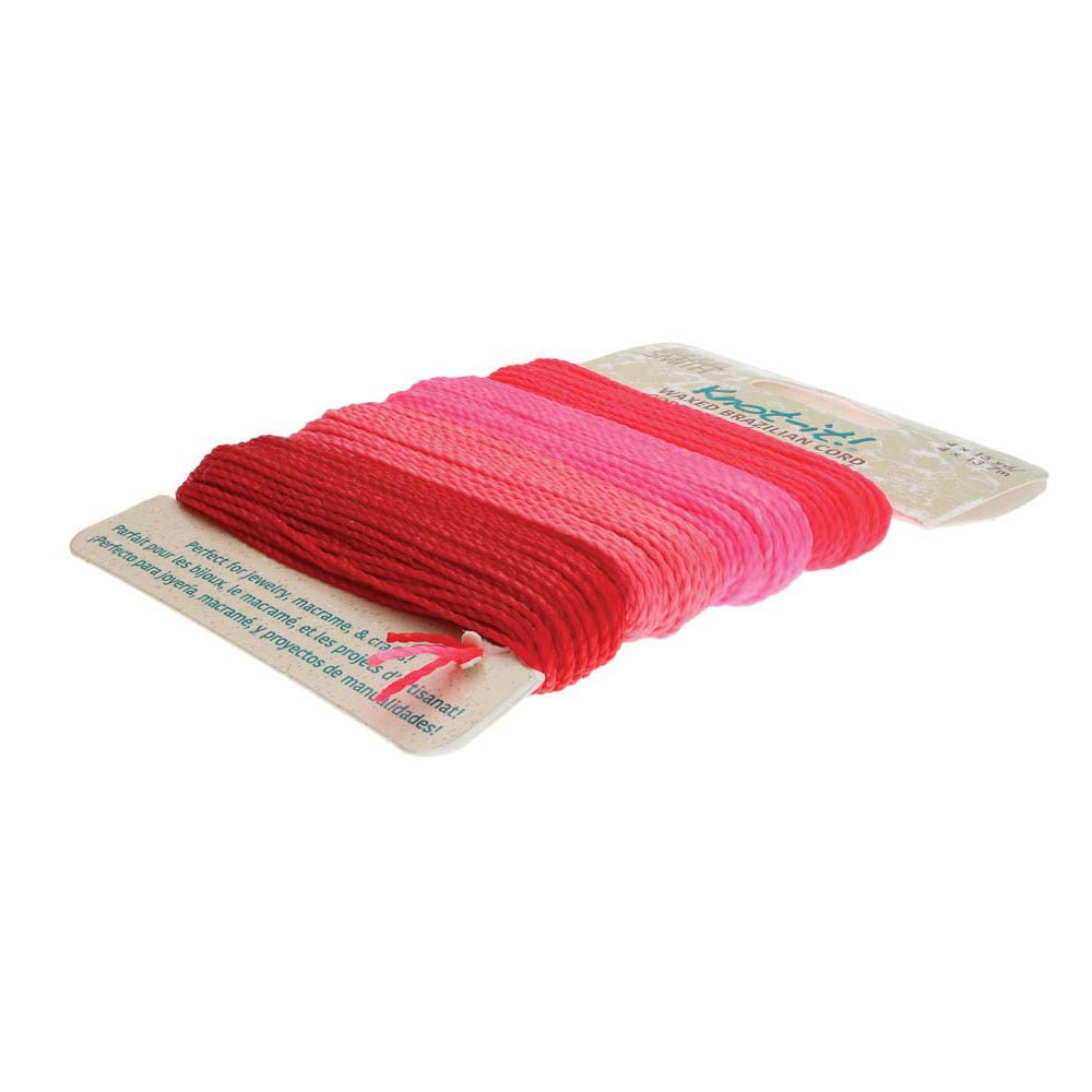 Knot-it! Gewachste brasilianische Kordel - Floral Vibes - PerlineBeads