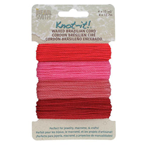 Knot-it! Gewachste brasilianische Kordel - Floral Vibes - PerlineBeads