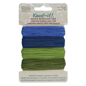 Knot-it! Gewachste brasilianische Kordel - Hang Loose - PerlineBeads
