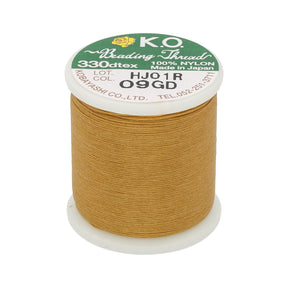 K.O. Perlengarn 330dtex - Gold - PerlineBeads