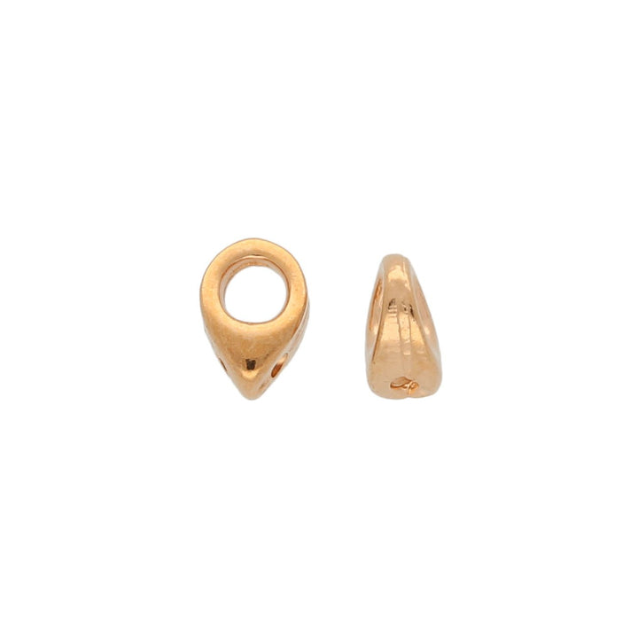 Kolympos-Superduo Bead Ending - Rose Gold Plate - PerlineBeads