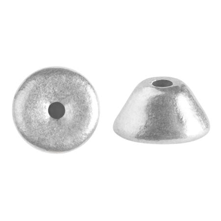 Konos® par Puca® - Silver Alluminium Mat - PerlineBeads