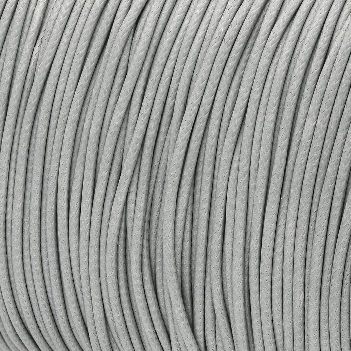 Kordel aus gewachstem Polyester 1,5 mm - Grau - PerlineBeads