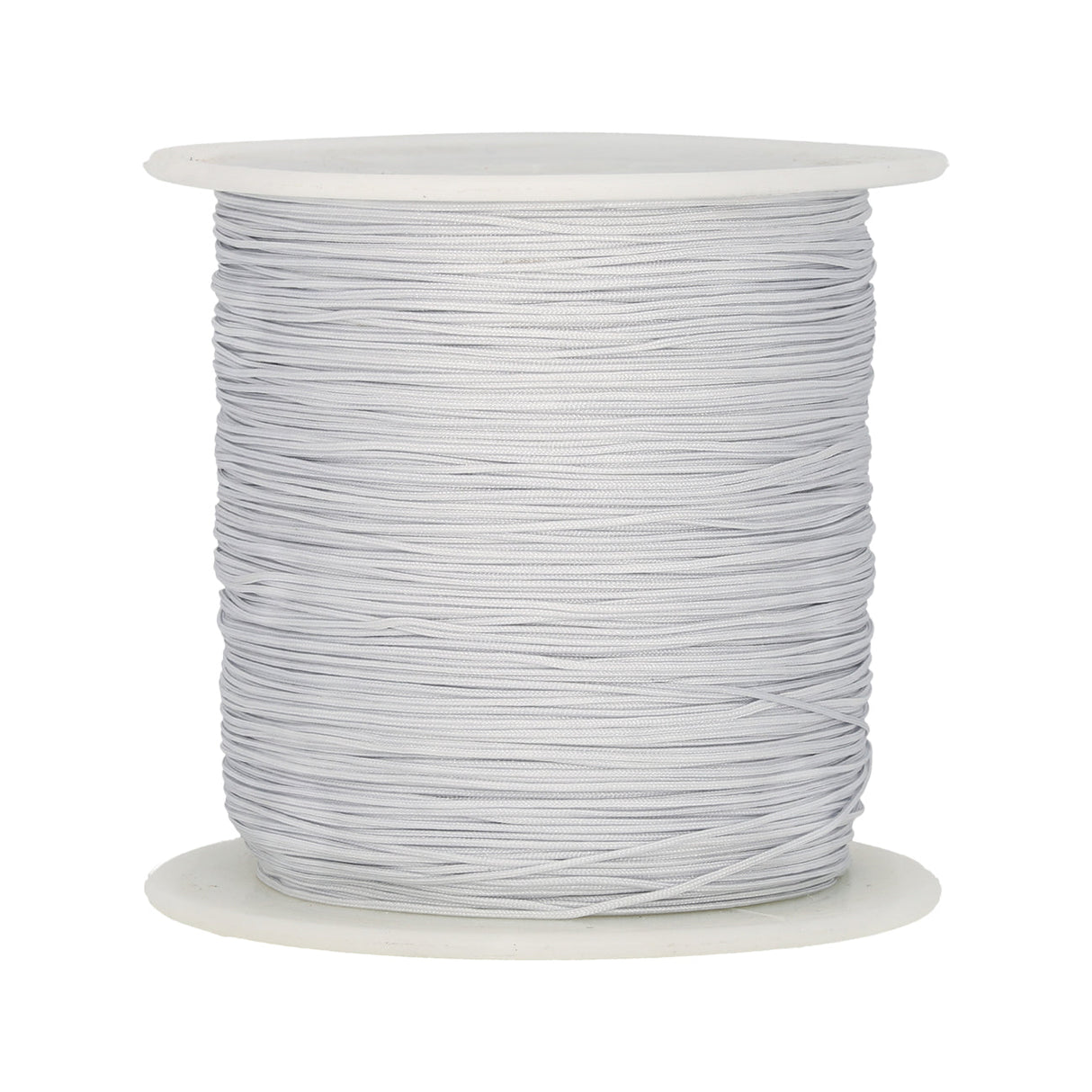 Kordel aus Nylon 0.5 mm - Light Grey - PerlineBeads