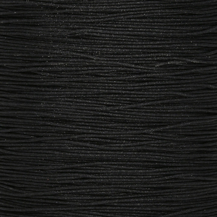 Kordel aus Nylon 0.5 mm - Schwarz - PerlineBeads
