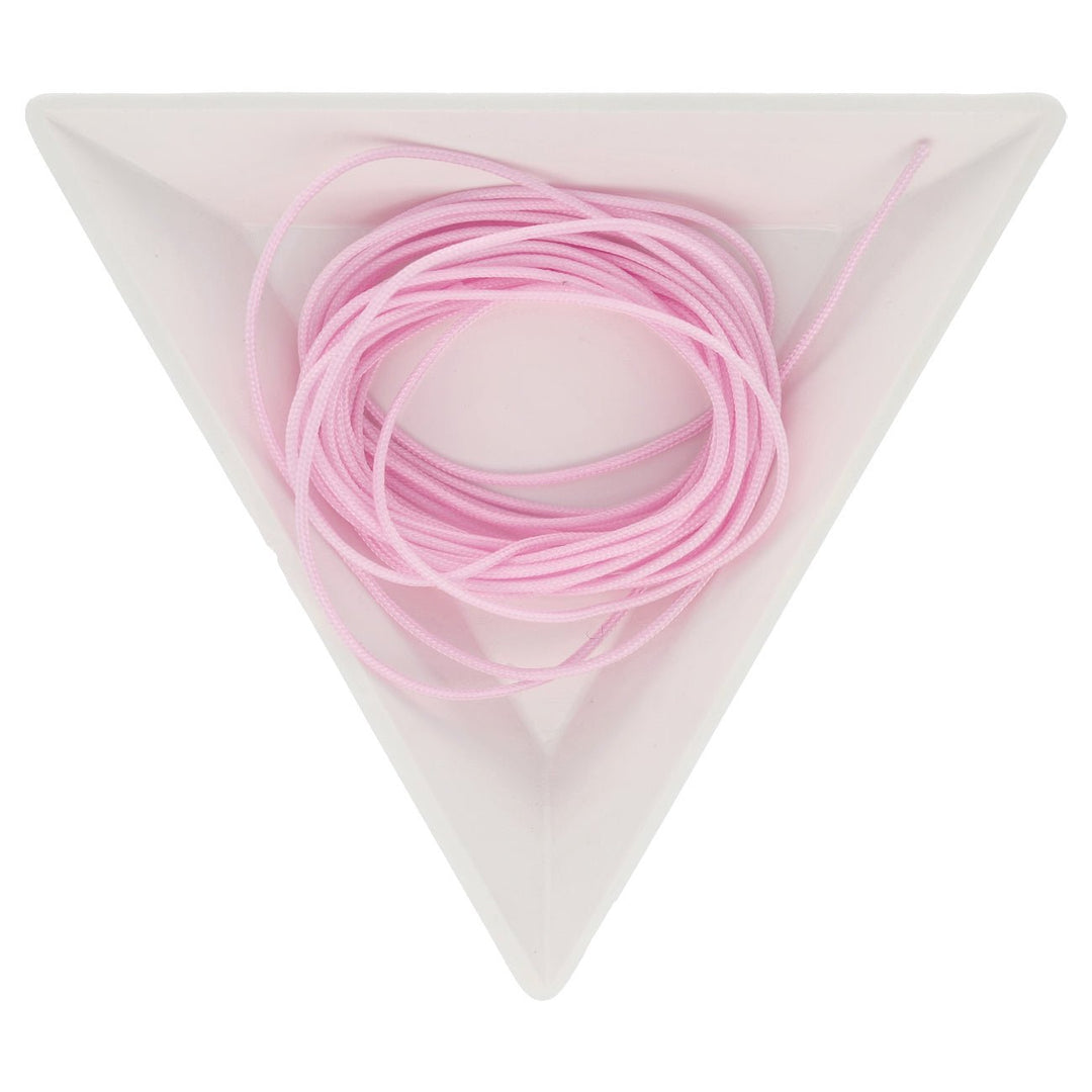 Kordel aus Nylon 0.8 mm - Pink - PerlineBeads
