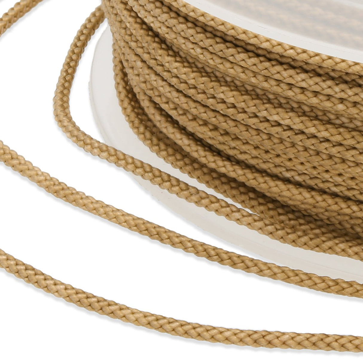 Kordel aus Nylon 1 mm - Camel - PerlineBeads